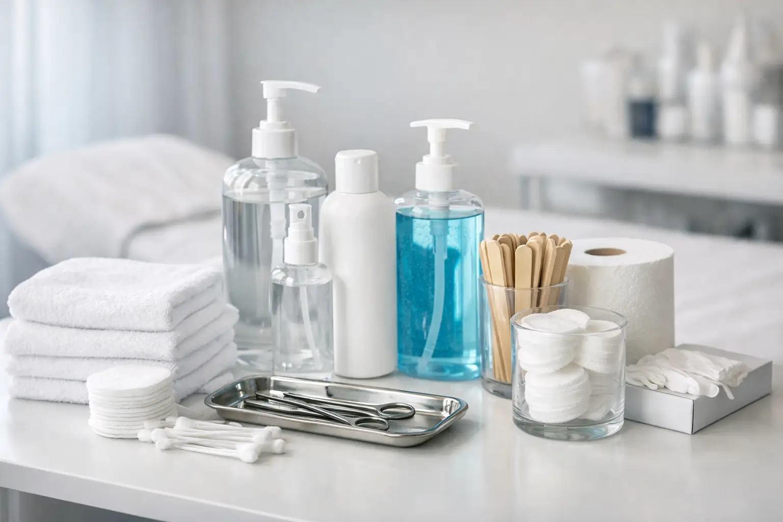 Hygieneartikel für Kosmetikstudio richtig wählen