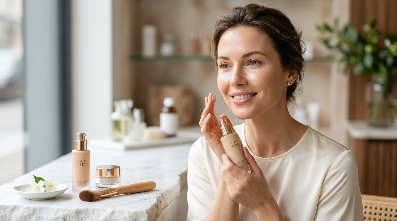 Anti-Aging Foundation: Strahlender Teint & jugendlicher Glow mit Youth Effekt