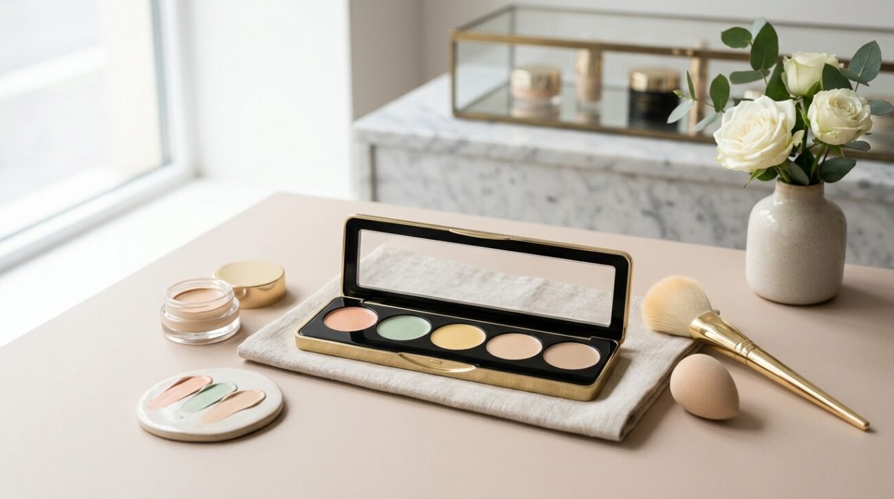 Augenringe & Rötungen perfekt kaschieren mit der Concealers Palette